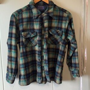 Youth XL - Vintage Pendleton Wool Shirt Jacket